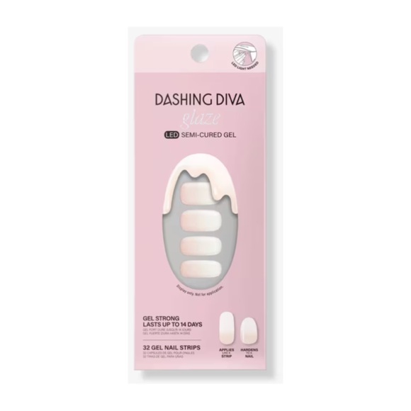 DASHING DIVA Mini LED Lamp + 22 Pc Gel Strips in ‘Luxe Expensive Ombré Glaze’ - Picture 6 of 11